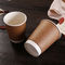 Ekologiczne izolowane papierowe kubki do kawy Kraft Espresso Zrównoważone